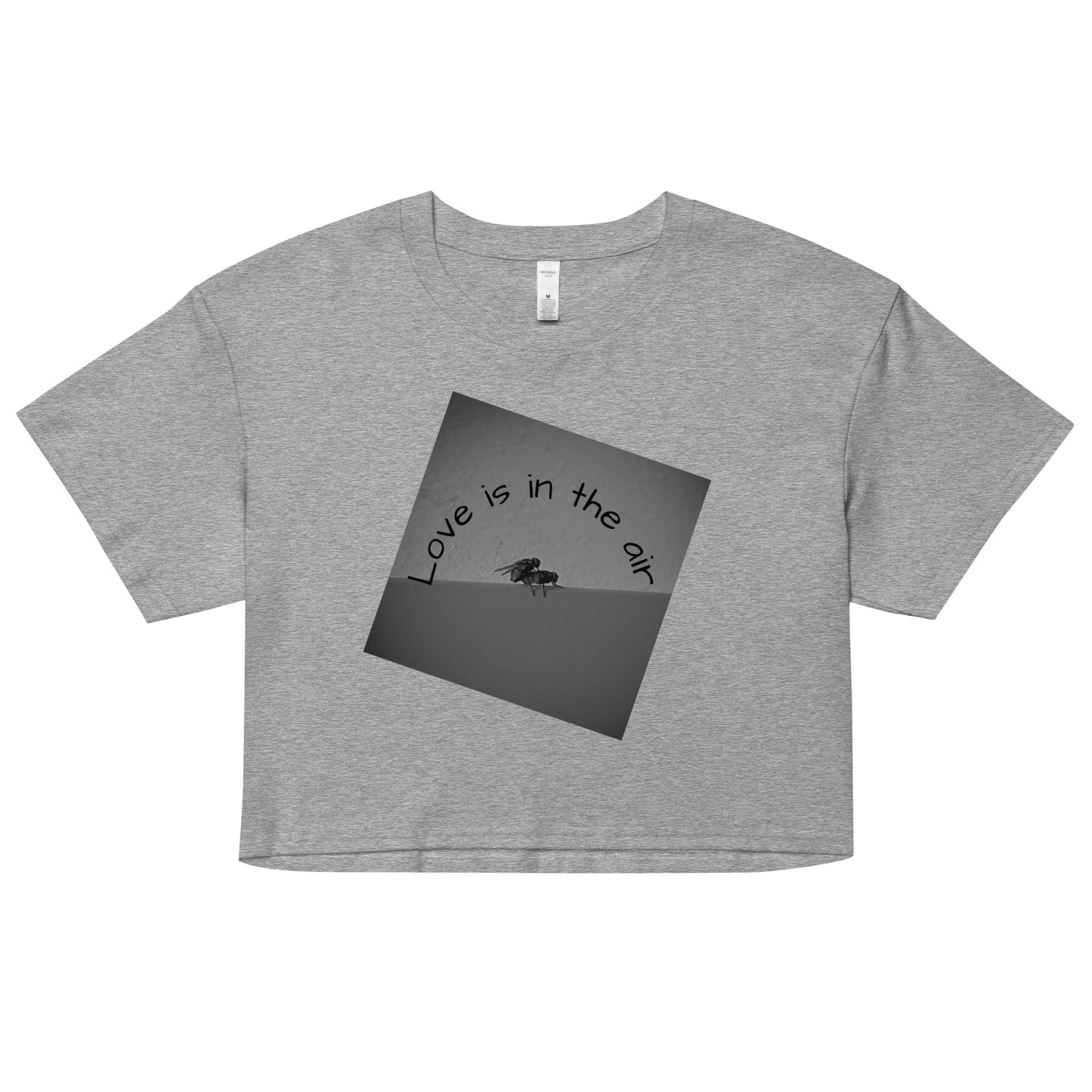 Love Is In The Air Cropped Tee